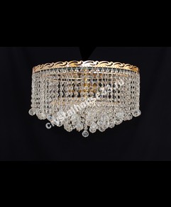 Капель Анжелика 5 ламп на конус шар 30мм.