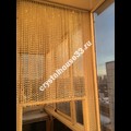 Штора хрустальная