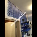 Штора хрустальная